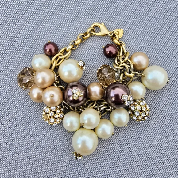 Stella and Dot Audrey Cluster Bracelet VGUC - Picture 1 of 6